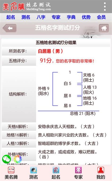 姓名分析 五行|姓名测试打分免费版